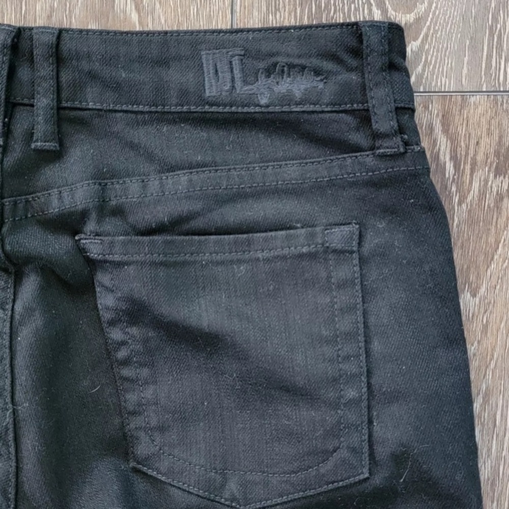 KUT from the Kloth Diana Skinny Jeans Black Pants Size 6 Womens Stretch - Picture 6 of 15